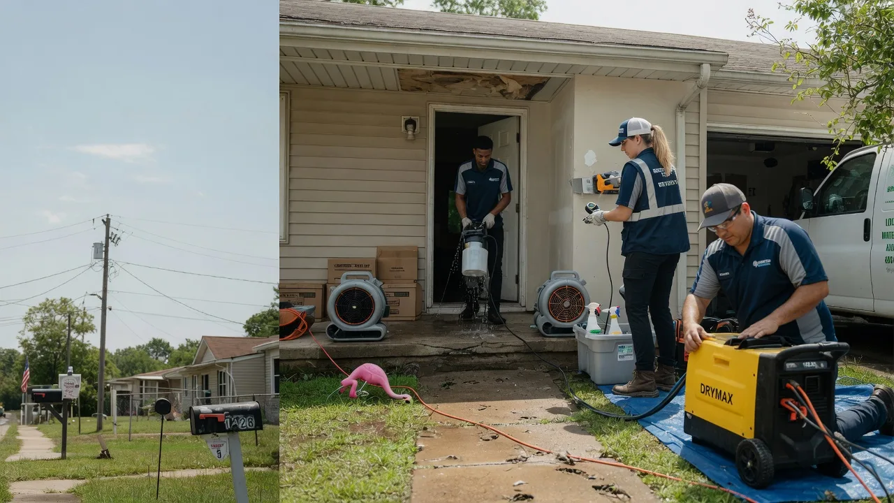 Storm Damage Water Removal in Comstock, TX near me